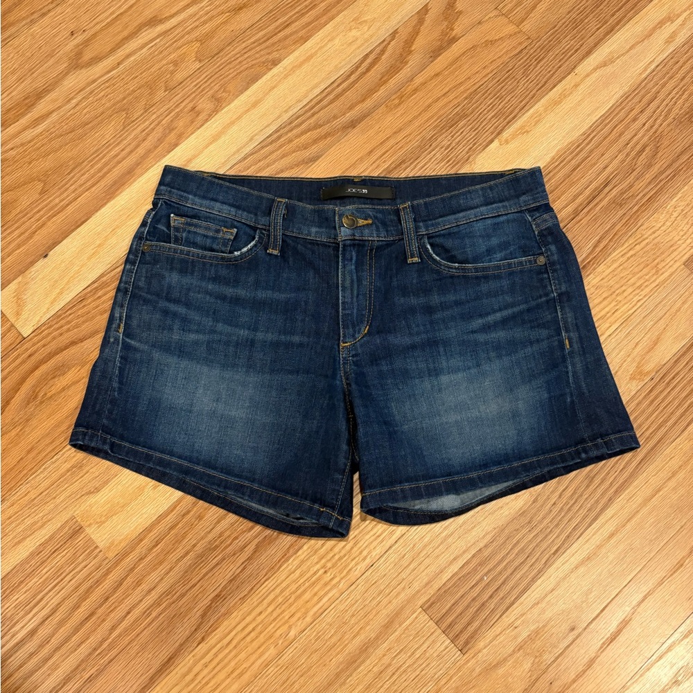 Joe's Jeans Dark Blue Jean Shorts